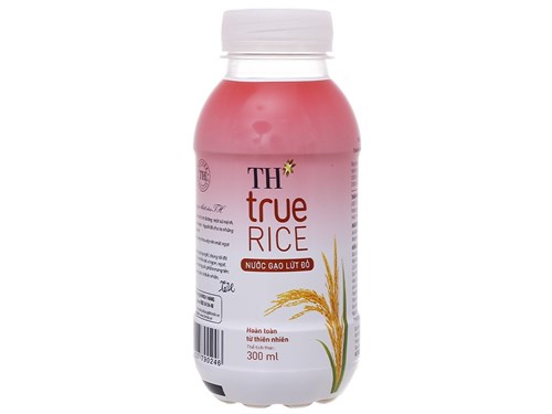Thùng 24 chai nước gạo rang TH True Rice 300ml