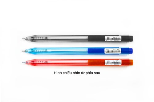 Bút bi Semi Gel Ink Leaderart Unid B002- Hộp 20 cái, đủ màu - Ngòi 0.7mm viết êm trơn 